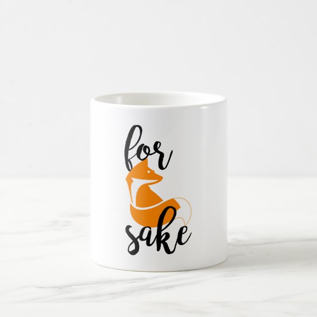 Para a causa do Fox - branco caneca do clássico de (Centro)
