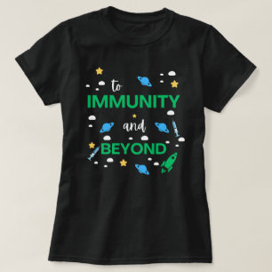 Para a Imunidade e Além Camiseta, Camiseta de Enfe