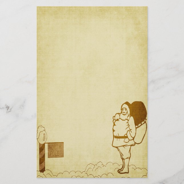 Para a papelaria do Polo Norte (Frente)