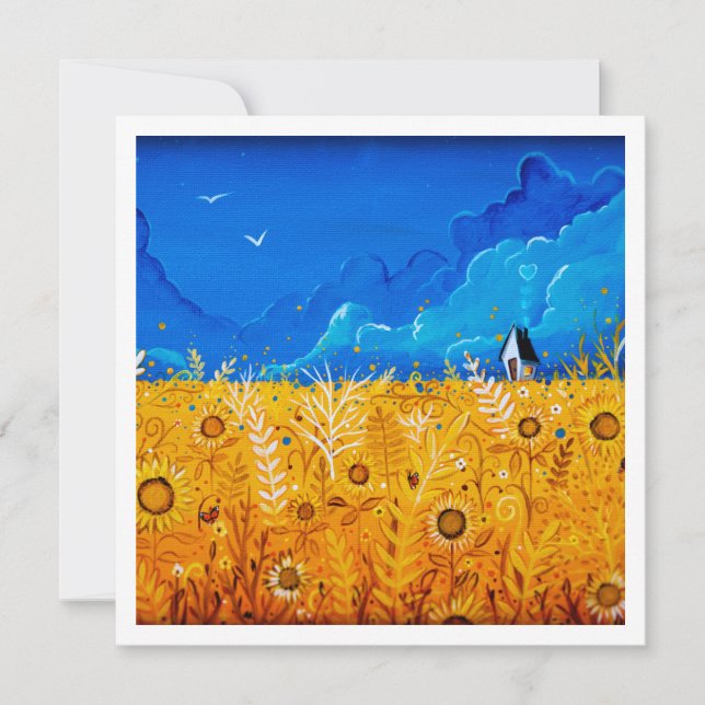 Para a Ucrânia - Mini Impressão (Frente)