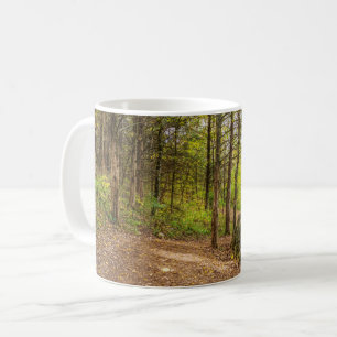 Para Baixo E Ao Redor Da Xícara De Café