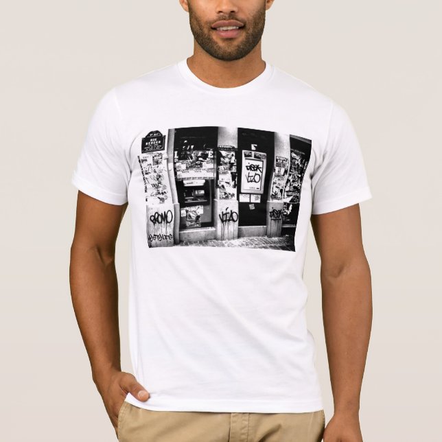 PARA BAIXO t-shirt da CIDADE (Frente)