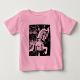 Para Bebê A camiseta de Toddler do "Cavalo Rei"