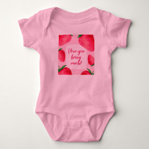 Para Bebê baby jersey body suite
