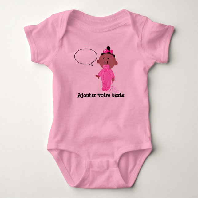 Para Bebê Body Bébé en jersey (Frente)