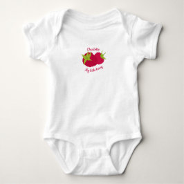 Para Bebê Body bébé framboise 2