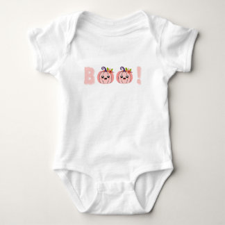 Para Bebê Body Bébé Halloween – “BOO Kawaii” Rose Pastel