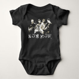 Para Bebê Body bebé Preto - NoSMoK