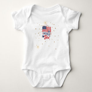Para Bebê Body Bodysuit Fogo de Artifício Menina Totalmente 