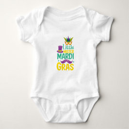 Para Bebê Body Bodysuit Pequeno Senhor Mardi Gras Baby