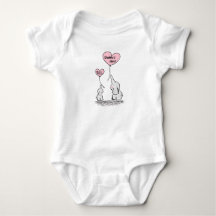 Body de Bebê: A Menina do Papai A Princesa da Mamã