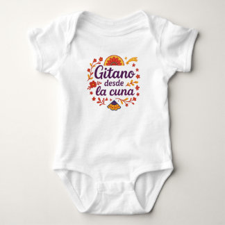 Para Bebê 🍼 Body de bebé “Gitano desde la cuna”Raíz Gitana