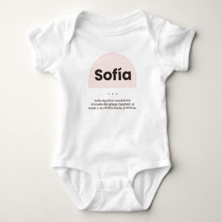 Para Bebê Body de bebé personalizado: nombre y su significad