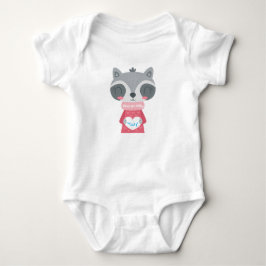 Para Bebê Body de Jersey Princess Kitty Baby