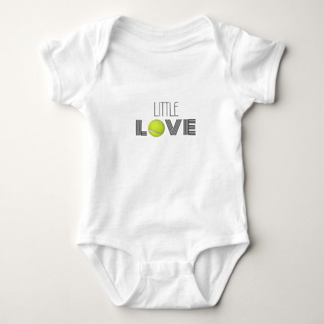 Para Bebê Body de Uma Peça Little Love Baby (Frente)
