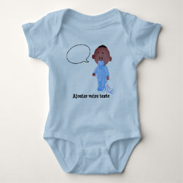 Para Bebê Body en jersey 