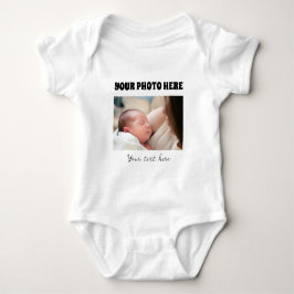 Para Bebê Body for children with photo and customized text