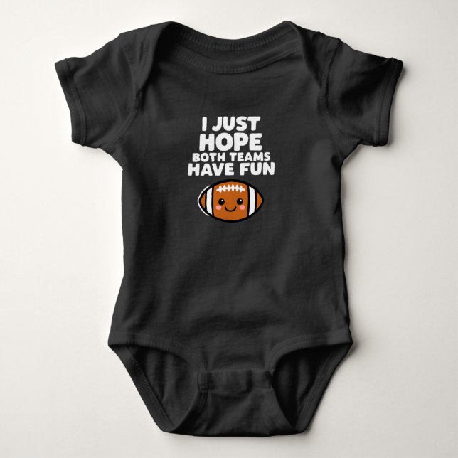 Para Bebê Body Infantil de Futebol (Frente)