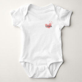 Para Bebê Body Infantil Emma Heart
