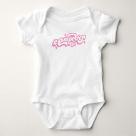 Para Bebê Body Infantil Empower – Garota Forte Inspiradora