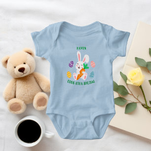 Para Bebê Body Infantil Especial Ovos da Páscoa Feliz