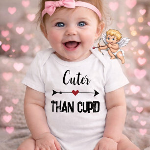 Para Bebê Body Infantil “Mais Fofo que Cupido” Jogo 