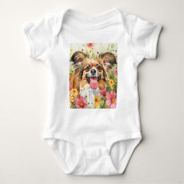 Para Bebê Body Infantil Papillon – Aquarela
