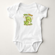 Body Infantil Pequeno Dino Fofo