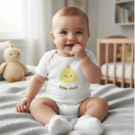 Para Bebê Body Infantil Pequeno Frango