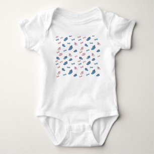 Para Bebê Body Infantil Tênis Fofo e Laços