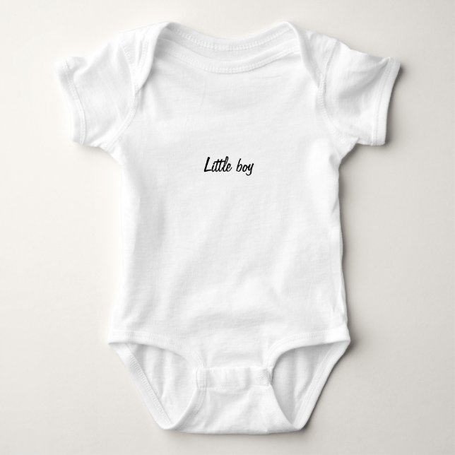 Para Bebê Body Little Boy (Frente)