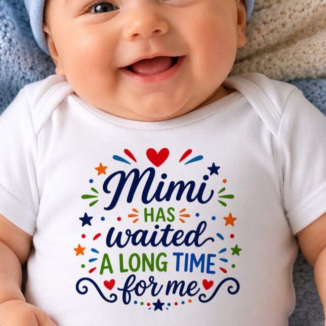 Para Bebê Body Mimi Esperou Muito Tempo (Criador carregado)