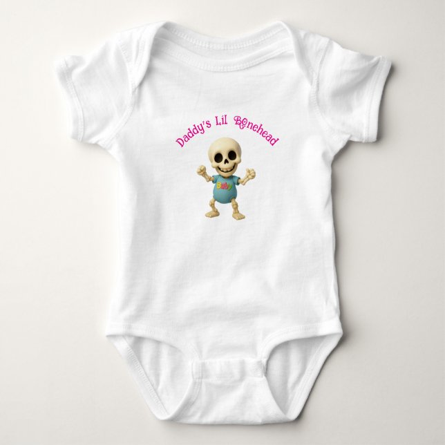 Para Bebê Body Papai da Menininha Bobinha da Mamãe (Frente)