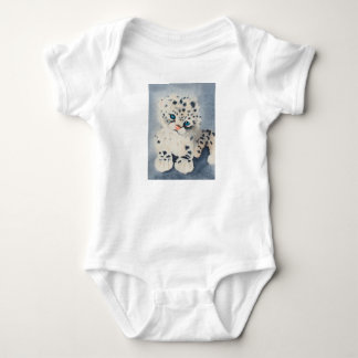 Para Bebê Body Snow Leopard for a baby