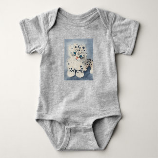 Para Bebê Body Snow Leopard for a baby