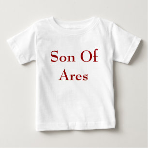 Para Bebê Camiseta de bebé filho de Ares
