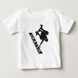 Para Bebê Camiseta do skater