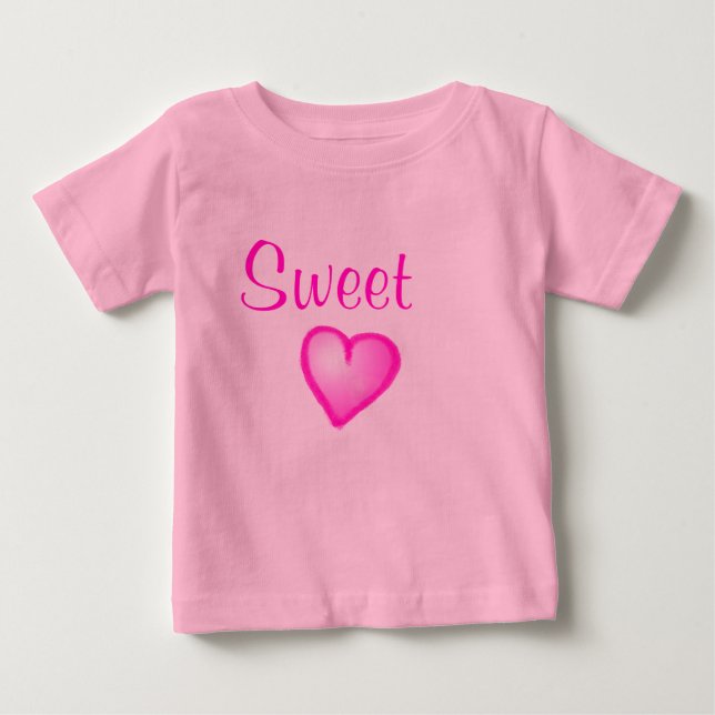 Para Bebê Camiseta doce (Frente)