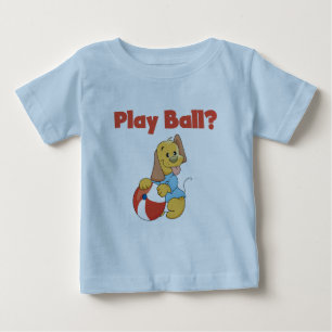 Para Bebê Camiseta e presentes da bola do jogo