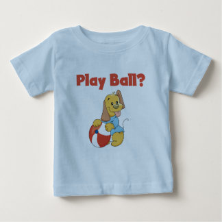 Para Bebê Camiseta e presentes da bola do jogo