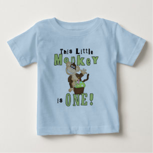 Para Bebê Camiseta e presentes do primeiro aniversario do
