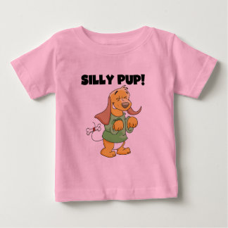 Para Bebê Camiseta e presentes parvos do filhote de cachorro