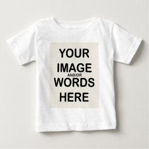 Para Bebê DIY - Camiseta (frontal e/ou traseira do Impressã