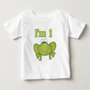 Para Bebê Eu sou um camiseta e uns presentes de um sapo