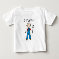 Figura camiseta e presentes da vara do fazendeiro