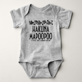 Para Bebê Hakuna Mapoopoo Baby Body