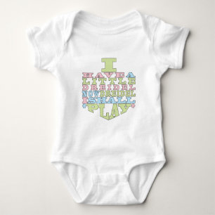 Para Bebê Hanukkah Baby Body Suit "DREIDEL PLAY"