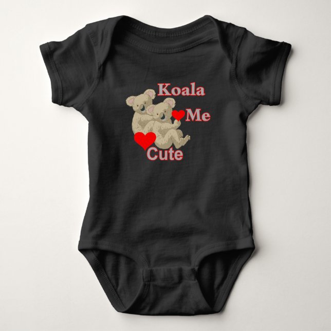 Para Bebê Koala Me Cute Baby Body (Frente)