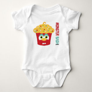 Para Bebê Monster Bash Body Suit
