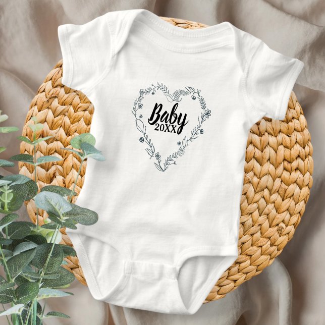 Para Bebê Neutral  announce the pregnancy with the body (Criador carregado)